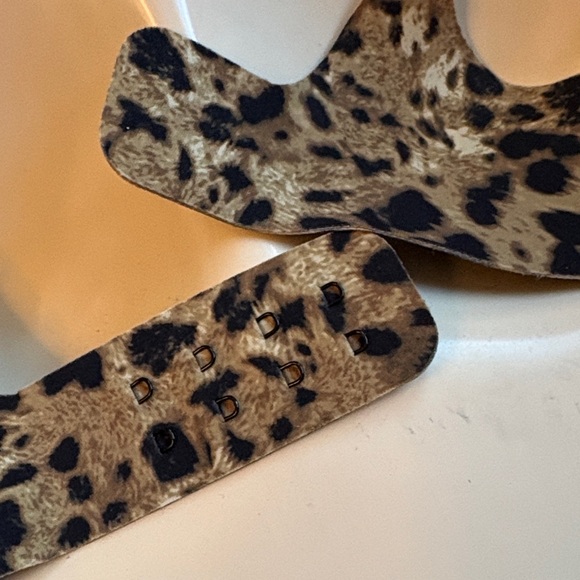 Leopard Print Eby 3D Precision Molded Cup Bra Women's Bra - Picture 6 of 15